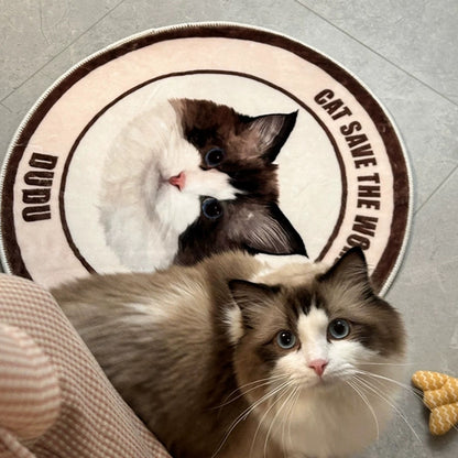 Custom Pet Portrait Rug