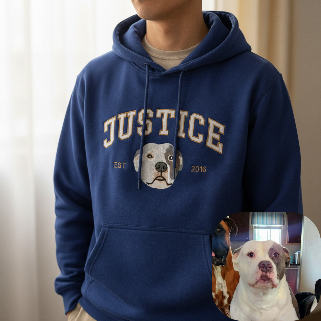 Custom Pet Embroidered Clothes