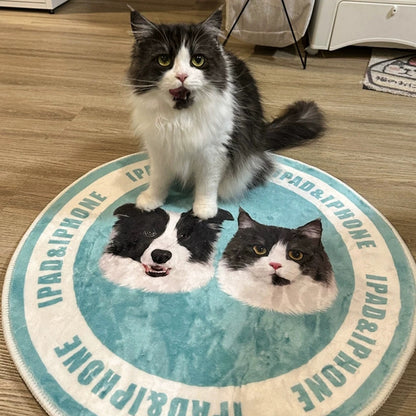 Custom Pet Portrait Rug