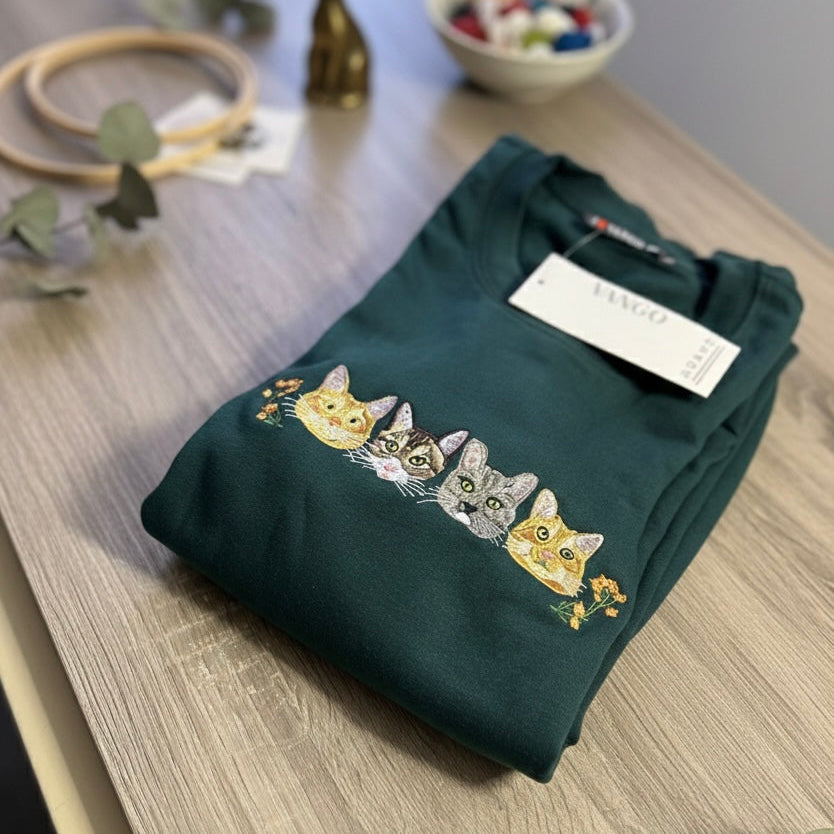 Custom Pet Embroidered Clothes