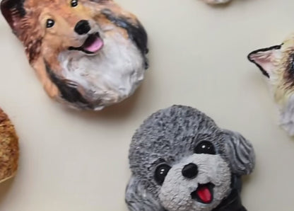 Hand-painted Cat Sculpture